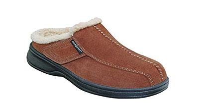 Orthofeet Asheville Comfort Men’s Orthopedic Slippers