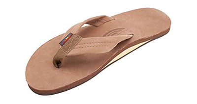 rainbow leather sandals 