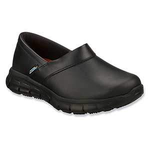 Skechers for Work Women's Relaxed Fit Slip Resistant Work Shoe