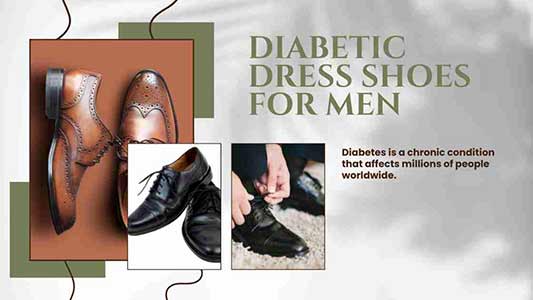 Diabetic Dress Shoes for Men