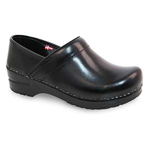 Sanita Pro. Cabrio Men's Clog in Black